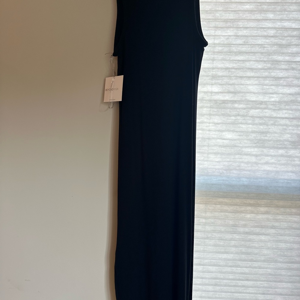 Beyond Yoga Charcoal Midi Dress - Picture 4 of 8